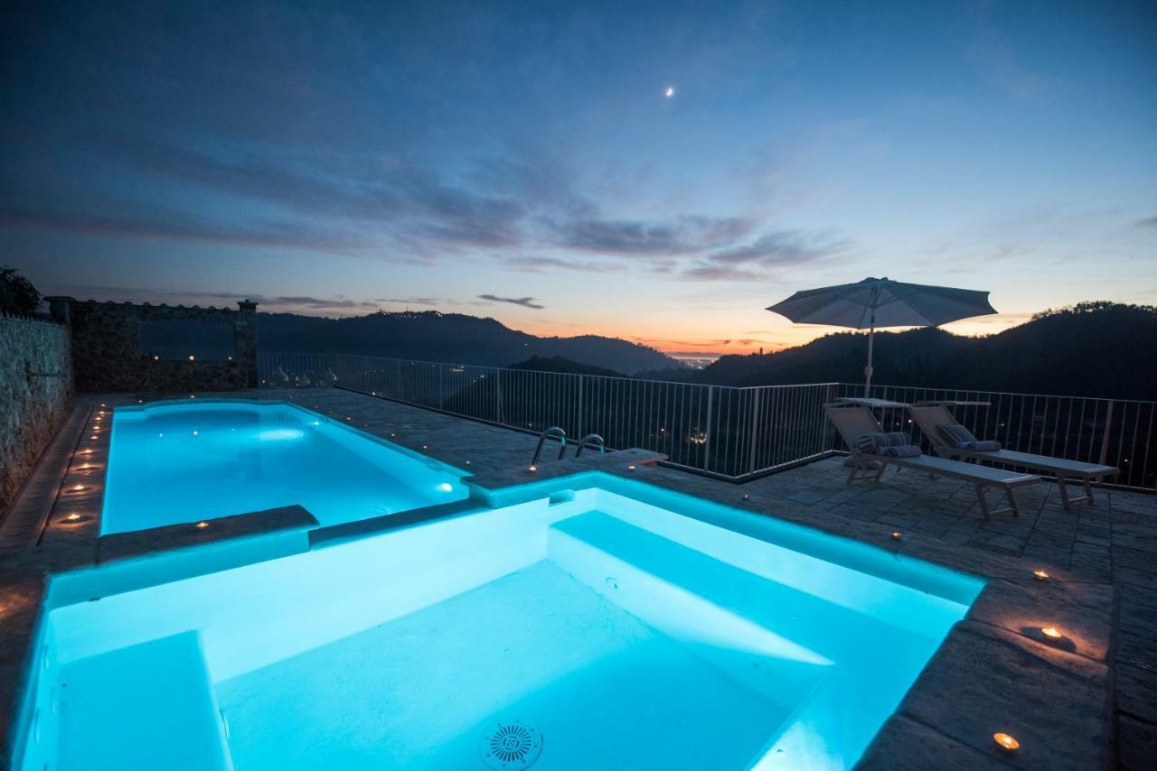 Charming Farmhouse In The Hills, Private Pool, Sea View, Dream Panorama Camaiore Εξωτερικό φωτογραφία
