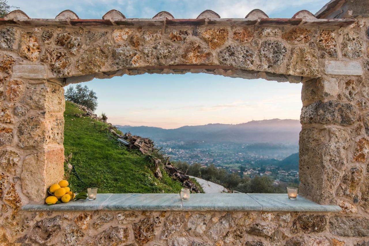 Charming Farmhouse In The Hills, Private Pool, Sea View, Dream Panorama Camaiore Εξωτερικό φωτογραφία