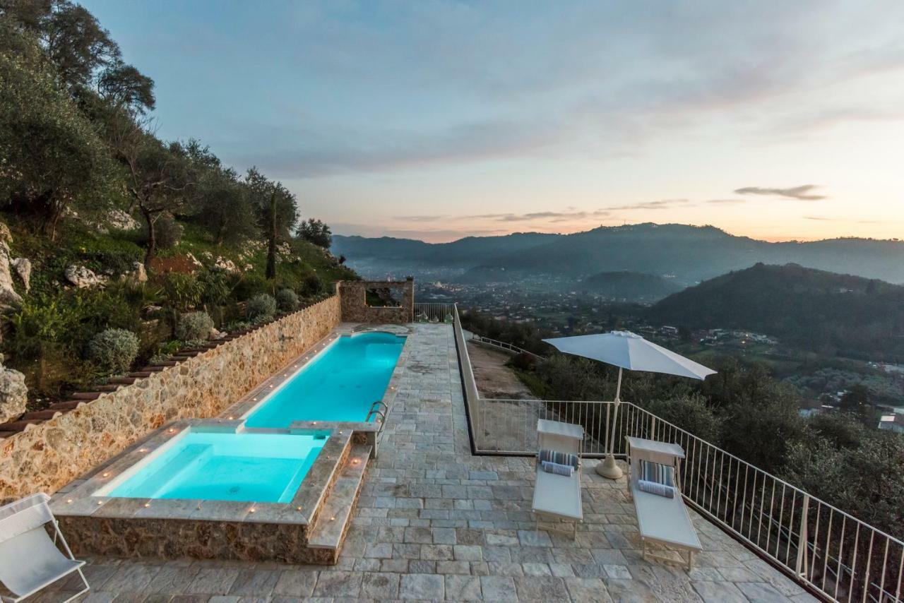 Charming Farmhouse In The Hills, Private Pool, Sea View, Dream Panorama Camaiore Εξωτερικό φωτογραφία
