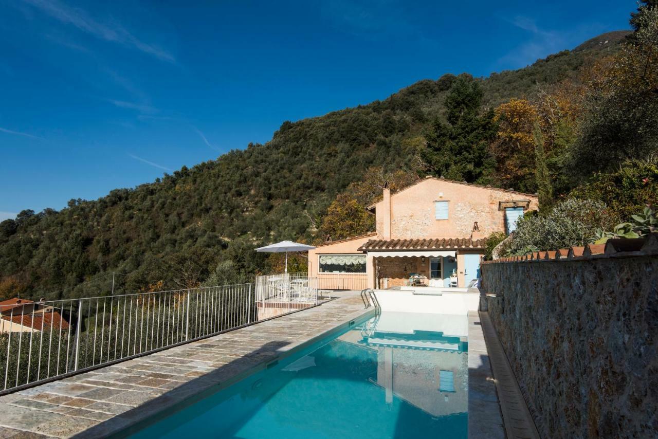 Charming Farmhouse In The Hills, Private Pool, Sea View, Dream Panorama Camaiore Εξωτερικό φωτογραφία