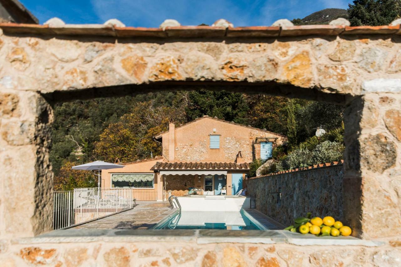 Charming Farmhouse In The Hills, Private Pool, Sea View, Dream Panorama Camaiore Εξωτερικό φωτογραφία